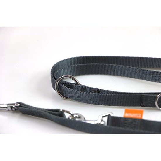 Aminela popruhové přepínací vodítko 15mm/220cm šedé