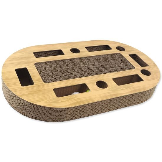 Magic Cat Škrabadlo Interactive ovál 1 kartonové 52x30x6cm