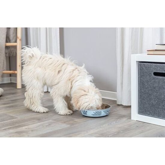 Trixie Nerezová miska plastový vnější povrch nerez/plast/guma