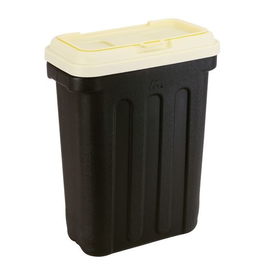 Maelson Box na granule pro 20 kg krmiva černo-béžový 54 x 31 x 58 cm