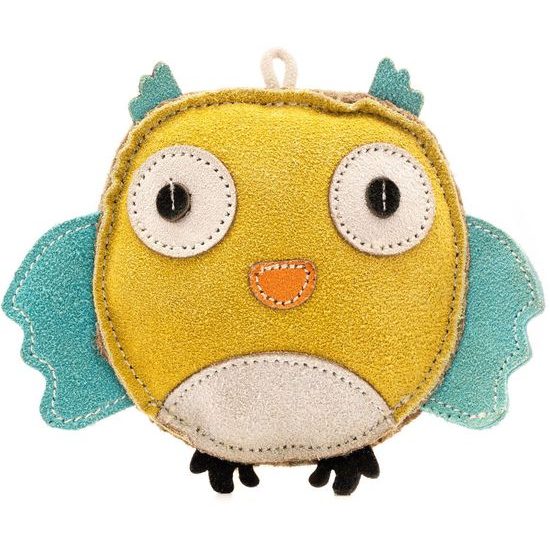 Wooffee kožená hračka Sovička