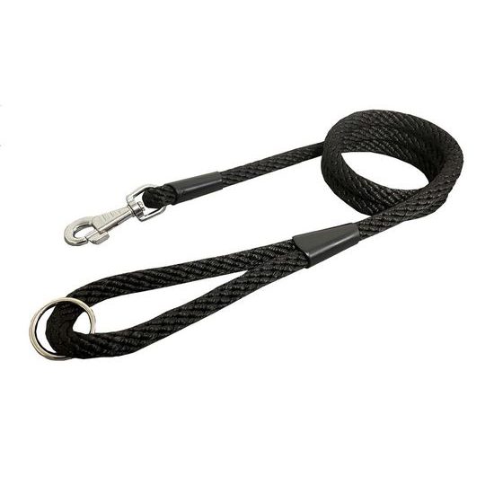 BAFPET Lanové vodítko SPIRÁLA 14mm černá