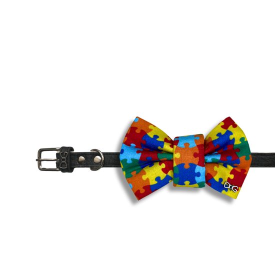 FUNKY DOG Puzzle barevný motýlek pro psa