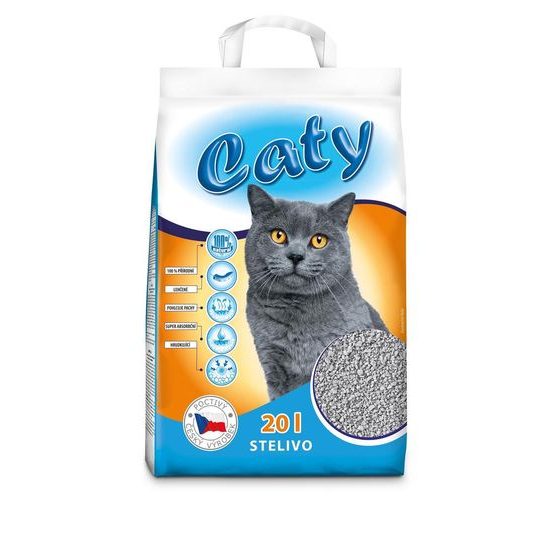 Akinu CATY Křemelinové stelivo pro kočky 20 l