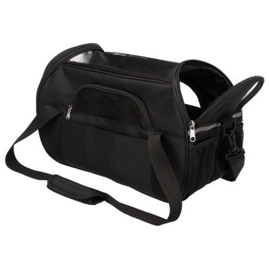 Trixie Transportní taška GINA 42x22x58cm do 6kg prošíváná uvnitř hebký plyš tělová