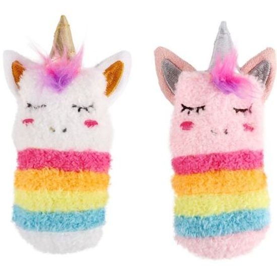 AFP Ponožky AFP Sock Cuddler s jednorožci se šantou a aktinidií