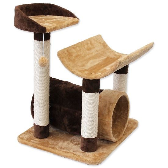 Magic Cat Odpočívadlo Fiona hnědé 58x49x72cm