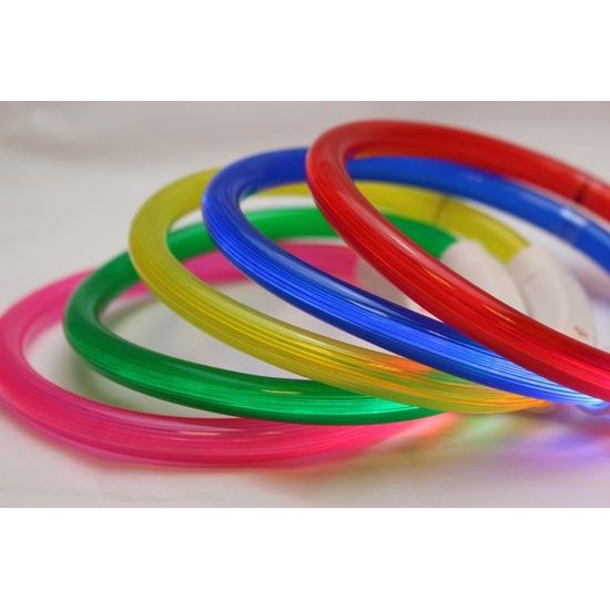 Reedog Easy Light USB dobíjecí svítící obojek pro psy a kočky žlutý