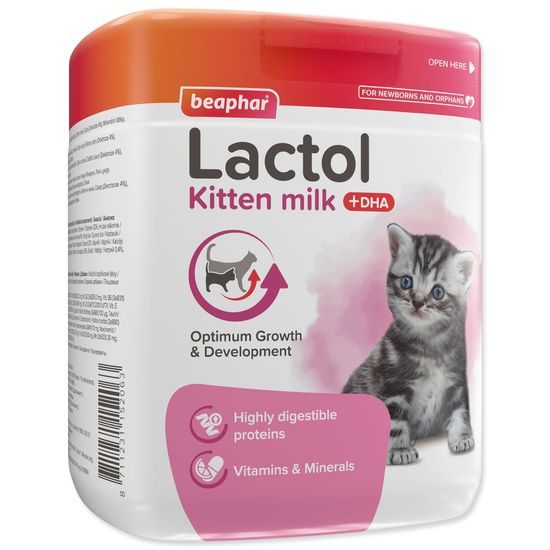 Beaphar Mléko Lactol Kitty sušené 500g