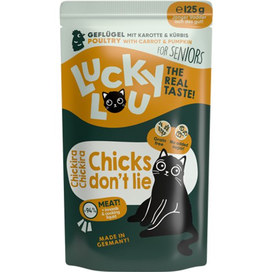 Lucky Lou Lifestage Senior s drůbežím masem 125 g