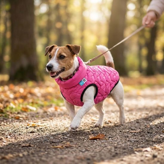 Airy Vest UNI Elastic oboustranná bunda růžová/černá S 33