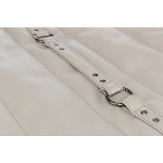 Trixie CityStyle cestovní deka umělá kůže 80x80cm světle šedá