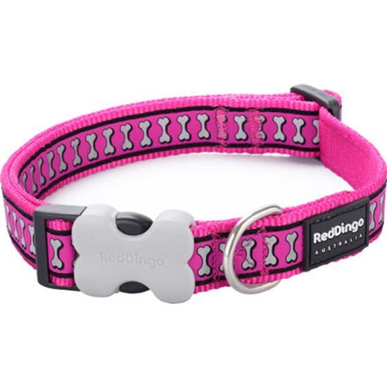 Red Dingo Obojek 1,5cm x 24-36cm reflexní