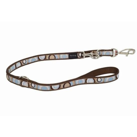 Red Dingo Vodítko přepínací 25 mm x 2 m Circadelic Brown