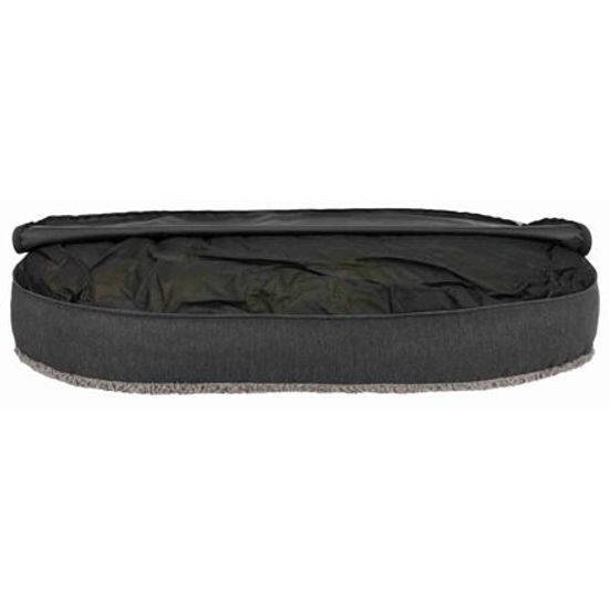 Trixie Ergonomický polštář BENDSON oválný 80x55cm tmavošedá/světlešedá