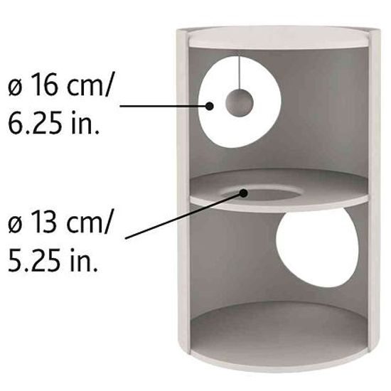 Trixie Škrábací věž s pelíšky a hračkou 33/50cm