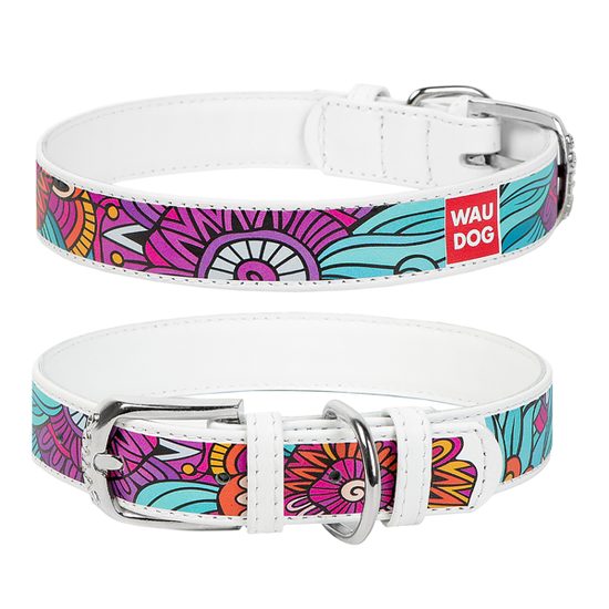 WAUDOG Obojek kožený Summer