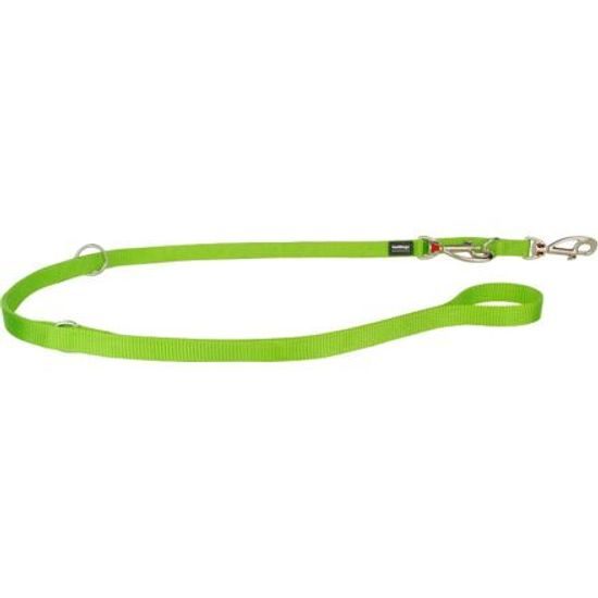 Red Dingo Vodítko přepínací 15 mm x 2 m Limetková