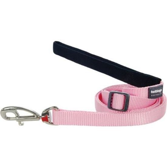 Red Dingo Vodítko 12 mm x 1,8 m Světle Růžová