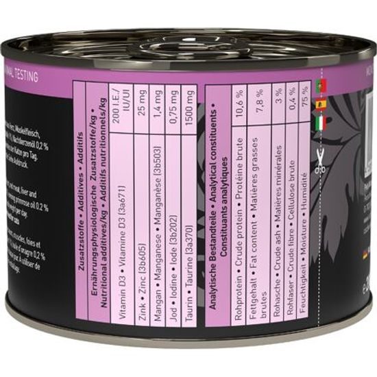 Catz finefood Konzerva CF Purr No.111 s jehněčím masem 200 g