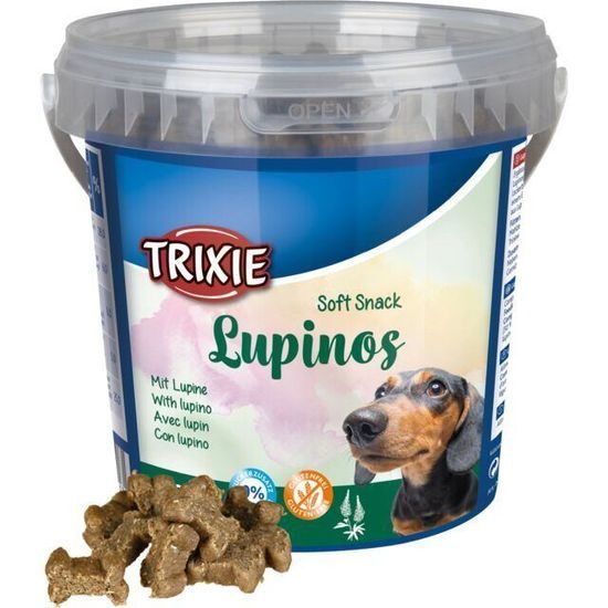 Trixie Soft Snack LUPINOS bezlepkový snack kyblík 500 g