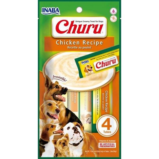 Inaba Churu dog snack kuře 4x14g