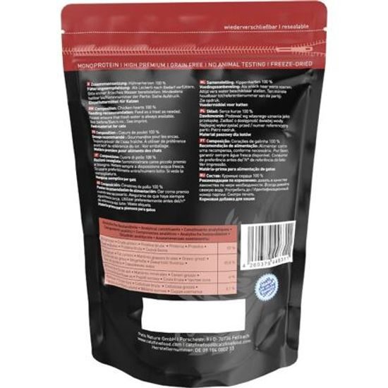 Catz finefood Purrrrly N° 103 – mrazem sušená kuřecí srdíčka 35 g