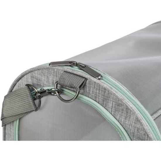 Trixie Transportní taška DILLON 33x 32x 54cm do 10kg šedá/mátová