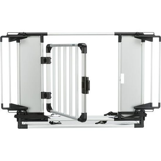 Trixie Univerzální zadní mřížka/mění kufr v přepravku 94-14x69x53cm světlešedá/stříbrná