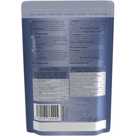 Catz finefood Kapsička CF No.17- s drůbežím a garnáty 85 g