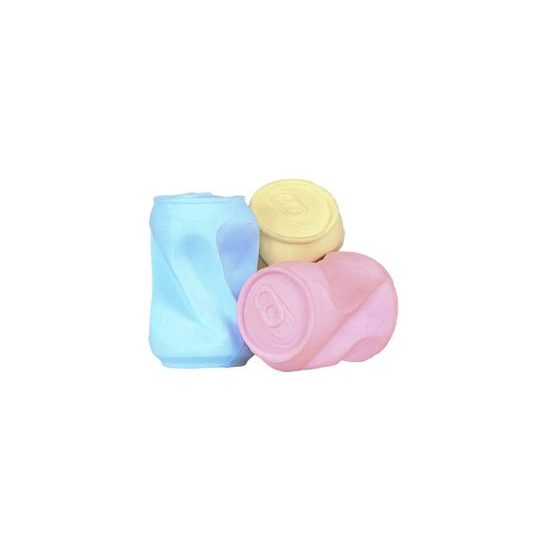 Amarago eco friendly hračka pro psy plechovka žlutá 16cm/110g