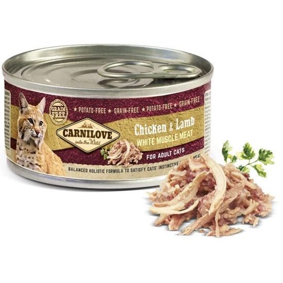 Carnilove Cat WMM konzerva Adult Chicken & Lamb 100 g