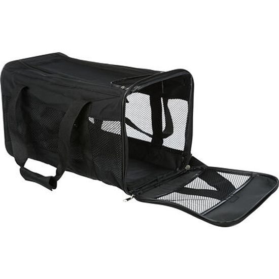 Trixie Nylonová přepravní taška RYAN 26×27×47cm (max 6kg) černá