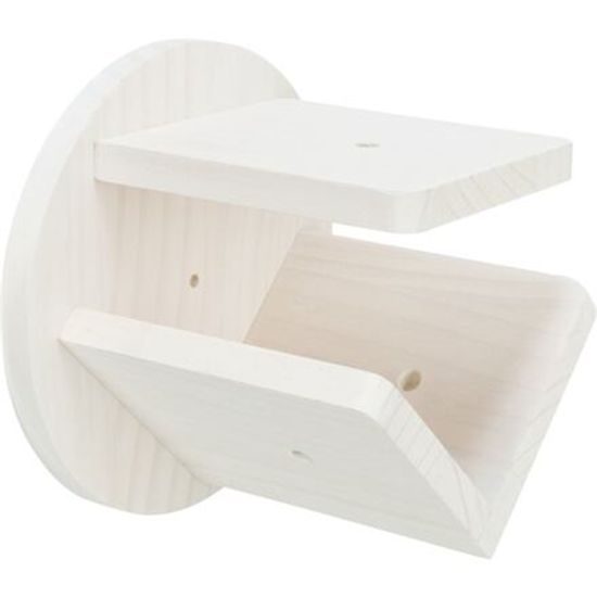 Trixie Lezecký prvek 2 3 sloupky ø19x 16cm bílá