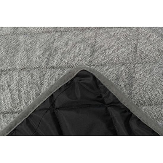 Trixie Pohovka NERO 90x90cm světle šedá