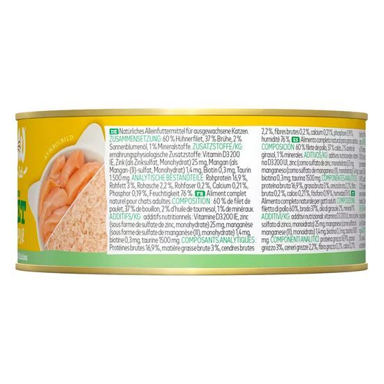 WOW Cat Konzerva Filet Kuře PUR Adult 70g