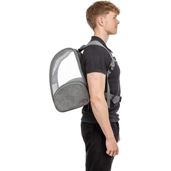 Trixie Transportní batoh CHLOE 39 x 43 x 27 cm do 8 kg světlešedá