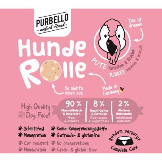 Purbello PURBELLO s krůtím, brokolicí a brambory 400 g