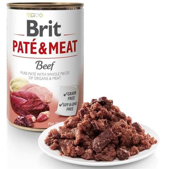 Brit Paté & Meat konzerva Beef 400 g