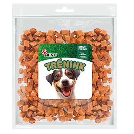 Akinu Trénink Kachní kostky pamlsek pro psy 400 g