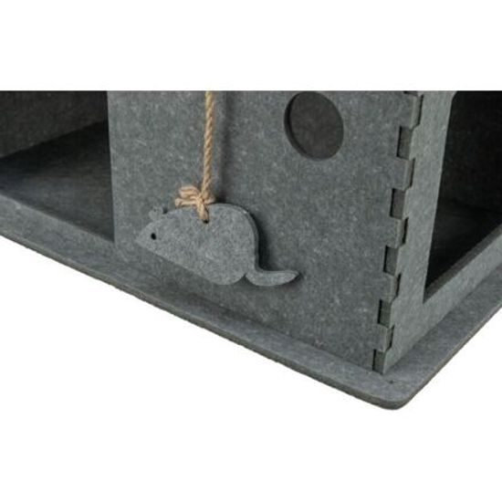 Trixie Filcový domek/jeskyně LENE 54x30x35cm šedá