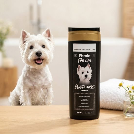 Fitmin For Life White Dogs šampón pro psy 300 ml