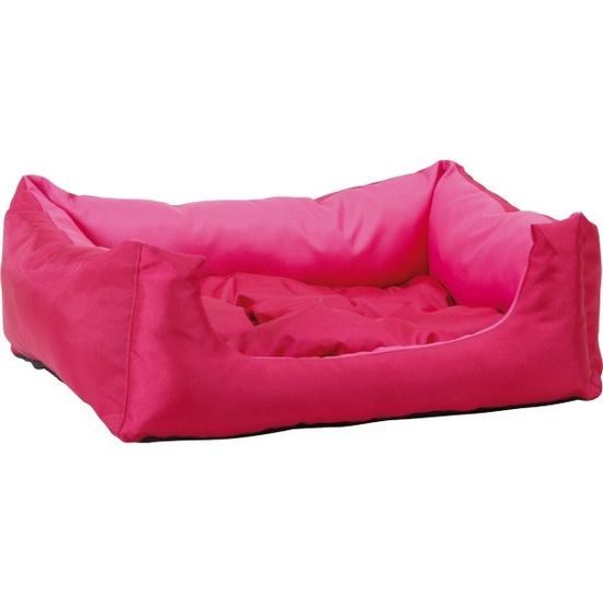 Argi Pelech pro zvířata obdélníkový s polštářem růžový 40 x 30 x 17 cm