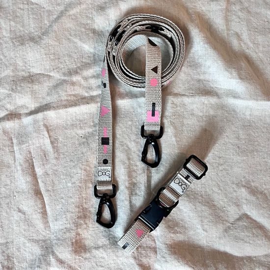 FUNKY DOG Konopný 2,5cm obojek pro psa