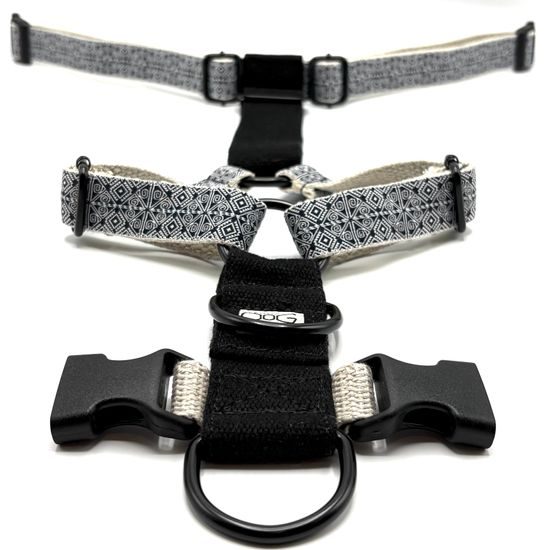 FUNKY DOG Konopný postroj pro psa – neomezující, pohodlný a z přírodních materiálů