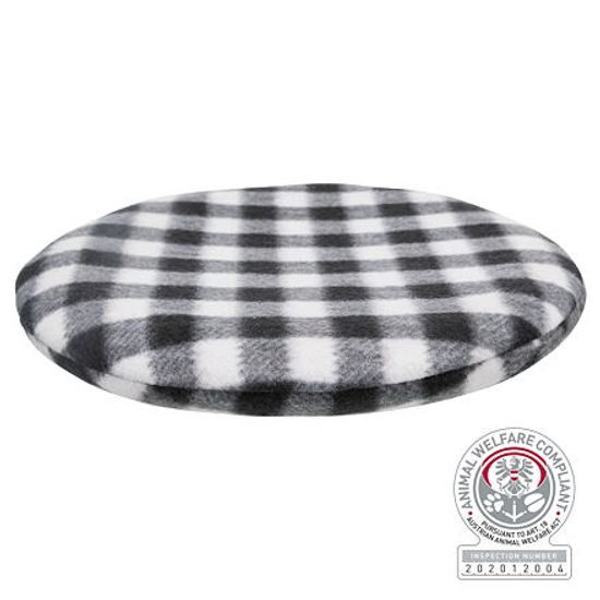 Trixie Polštářek k nahřátí nebo chlazení 26cm černá/bílá-káro