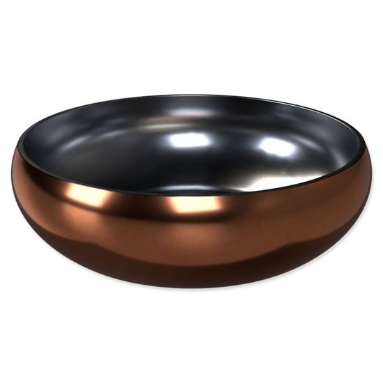 Dog fantasy Miska Miska s dvojitou stěnou rosegold 22cm, 2100ml