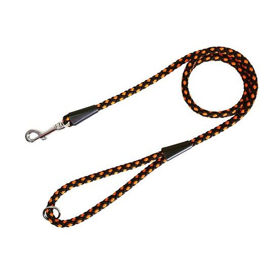 BAFPET Lanové vodítko UZLÍK 10mm oranžová