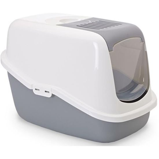 Nobby WC kryté Nestor, šedé Savic 56x39x38,5cm