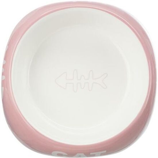 Trixie Keramická miska 200ml/13cm CAT + rybí kostra